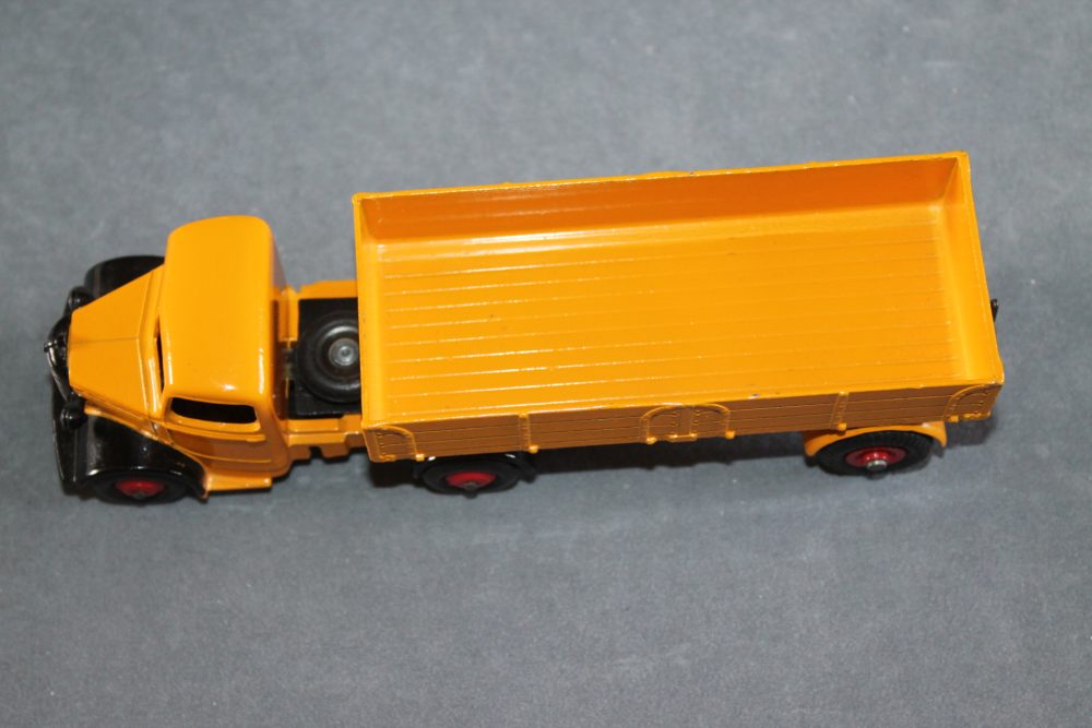 bedord artic lorry yellow dinky toys 921-521 top