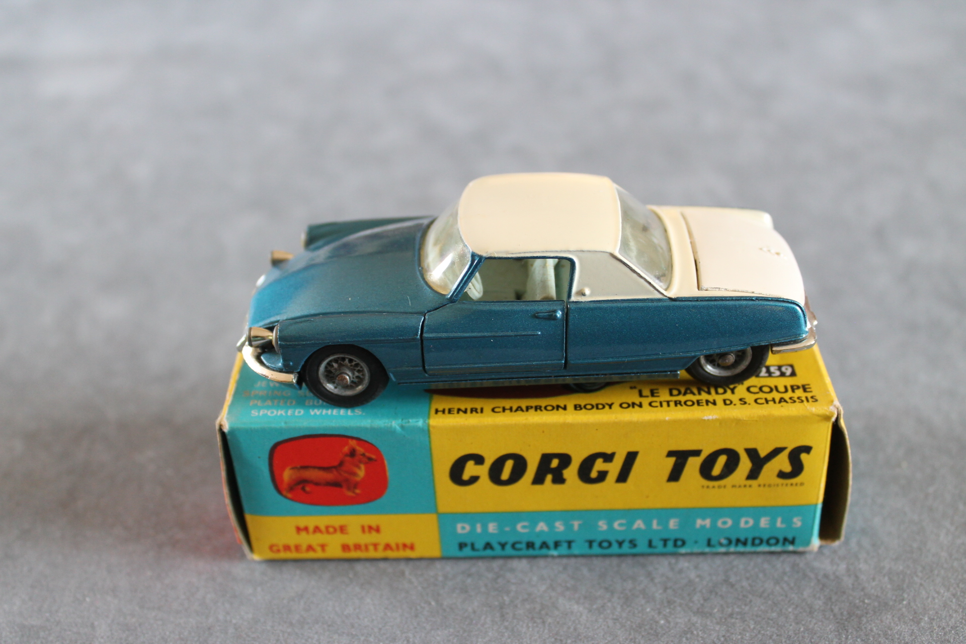 Corgi Toys コーギートイズ 259 シトロエン LE DANDY Corgi Toys 259 Citroen Le Dandy Coupe - Diecast