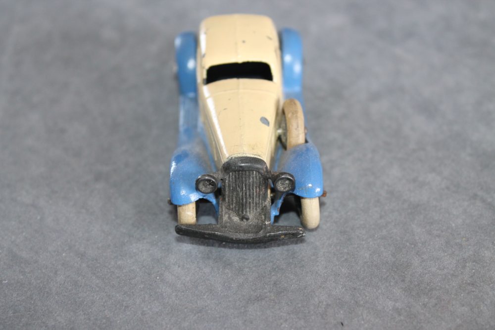 sportsman coupe pre war dinky toys 24f front