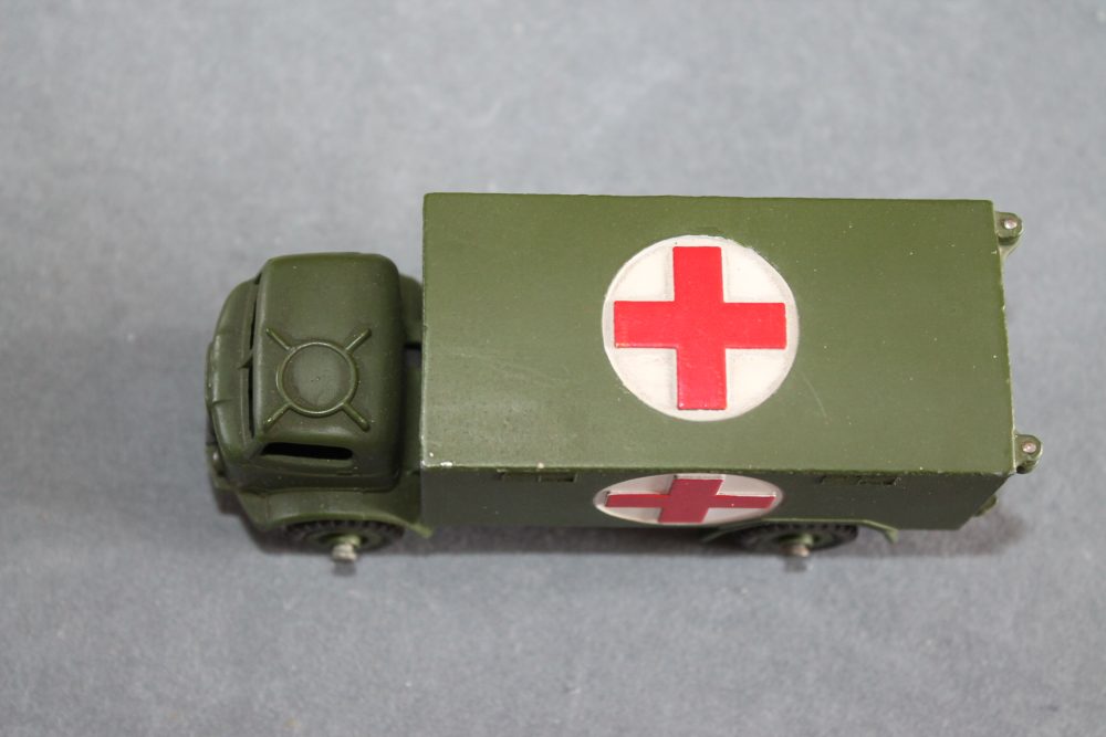 military ambulance dinky toys 626 top
