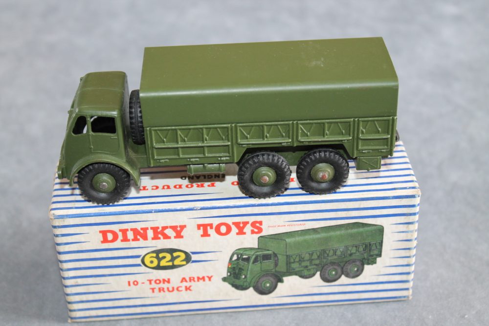 10 ton army wagon dinky toys 622
