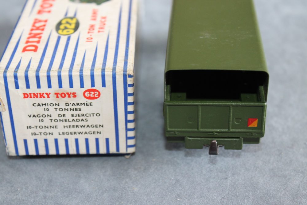10 ton army wagon dinky toys 622 back