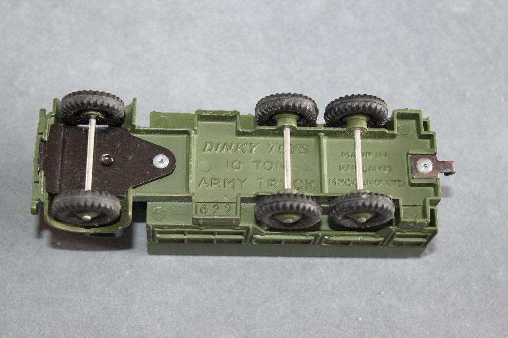 10 ton army wagon dinky toys 622 base