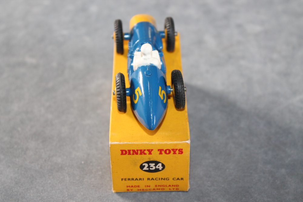 ferrari racing car dinky toys 234 back