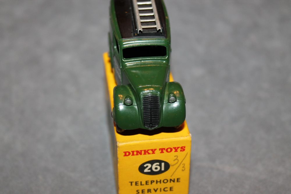 morris gpo telephone van dinky toys 261 front