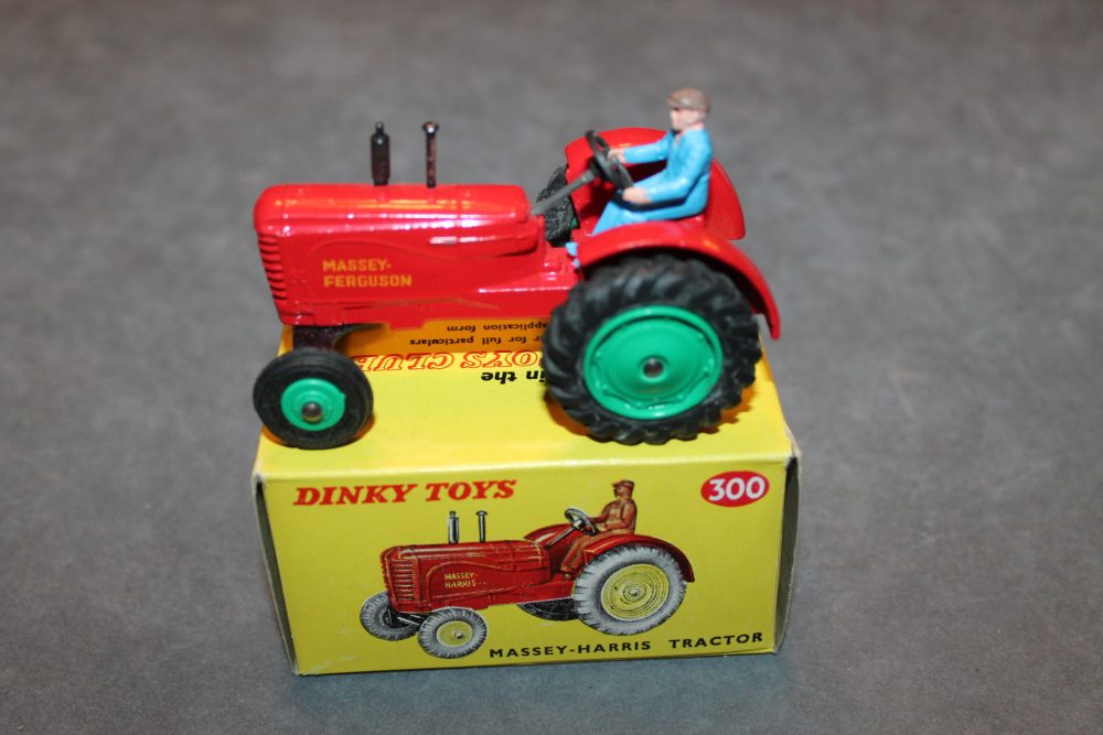 massey ferguson tractor rare us export dinky toys 300