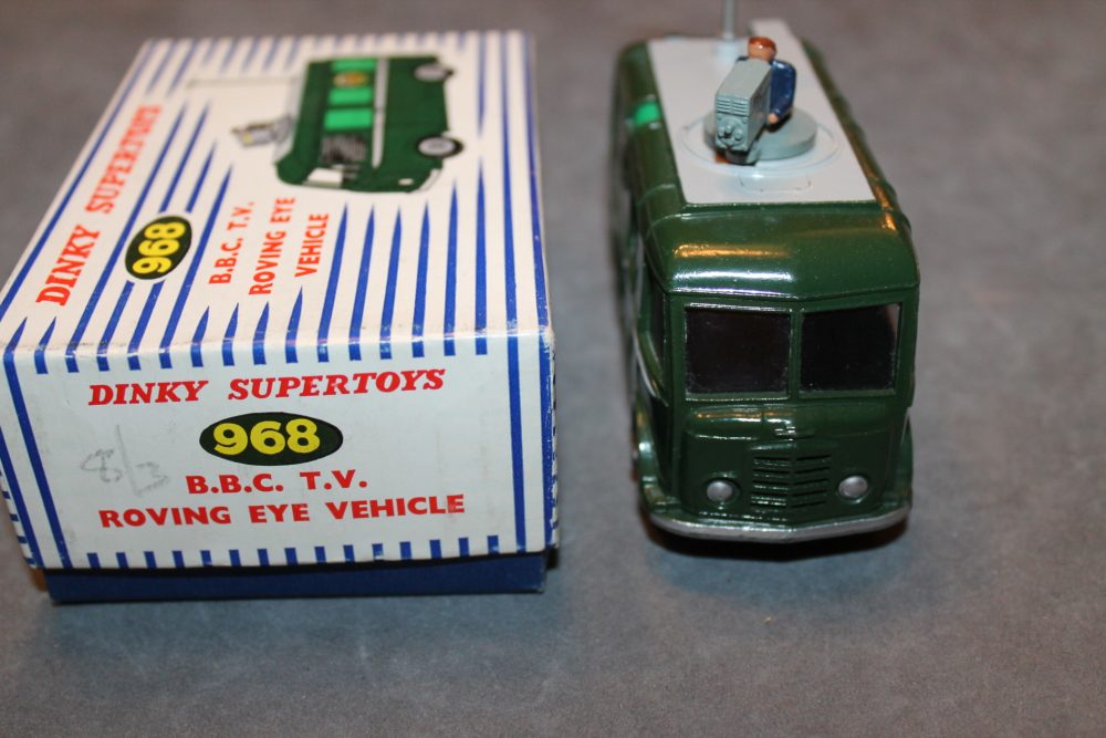 bbc tv roving eye vehicle dinky toys 968 front