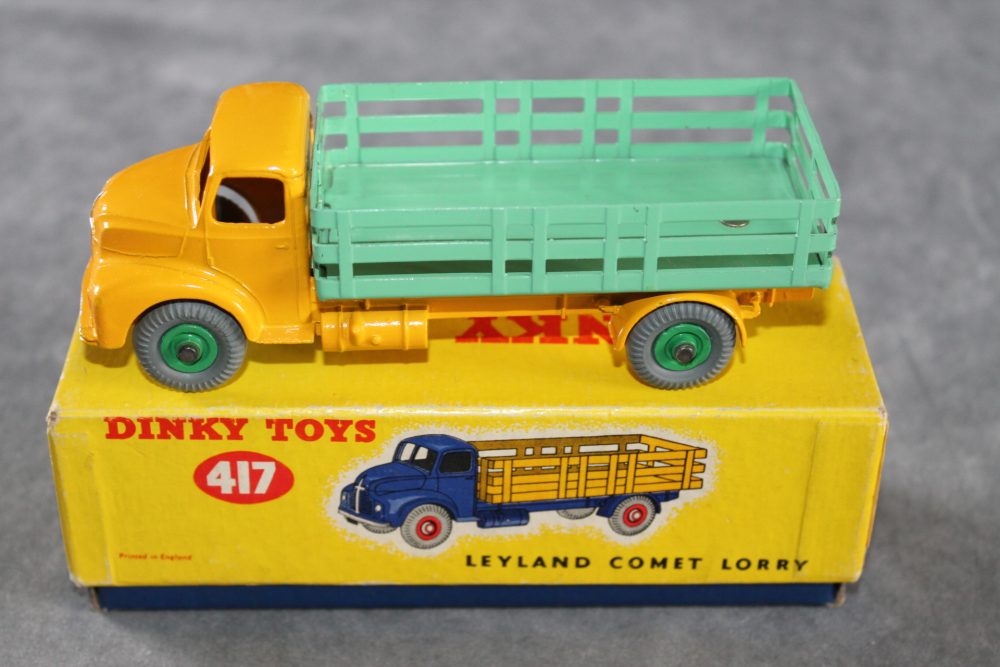 leyland stake lorry dinky toys 417
