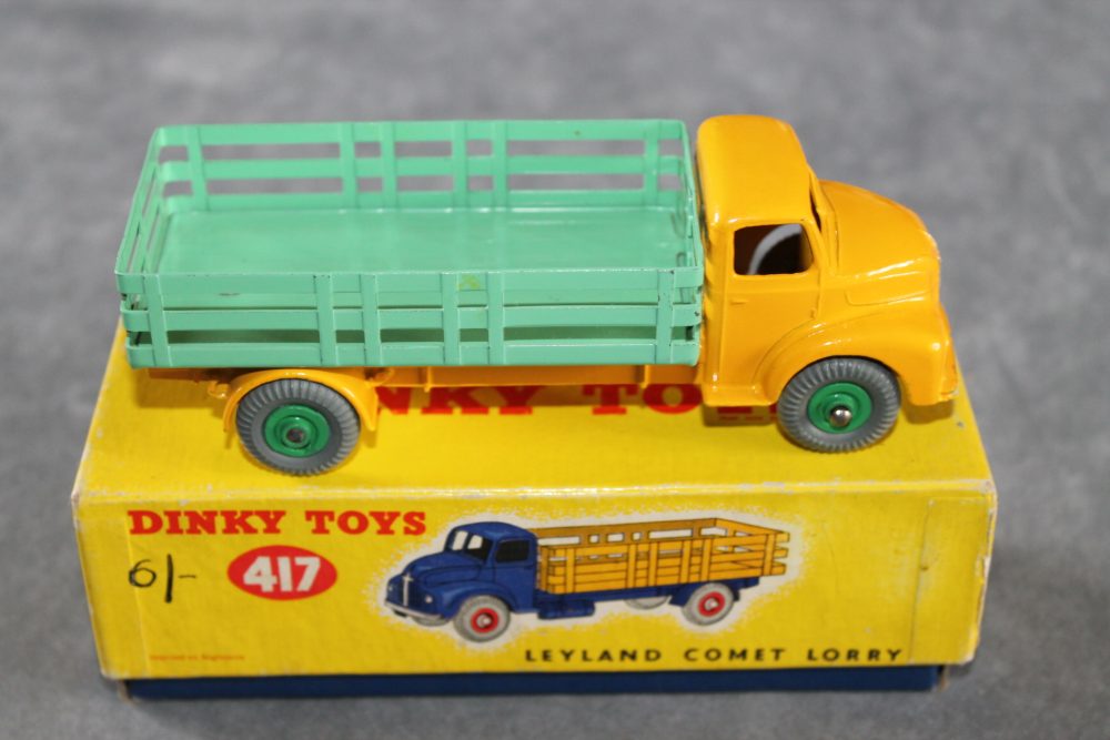 leyland stake lorry dinky toys 417 side