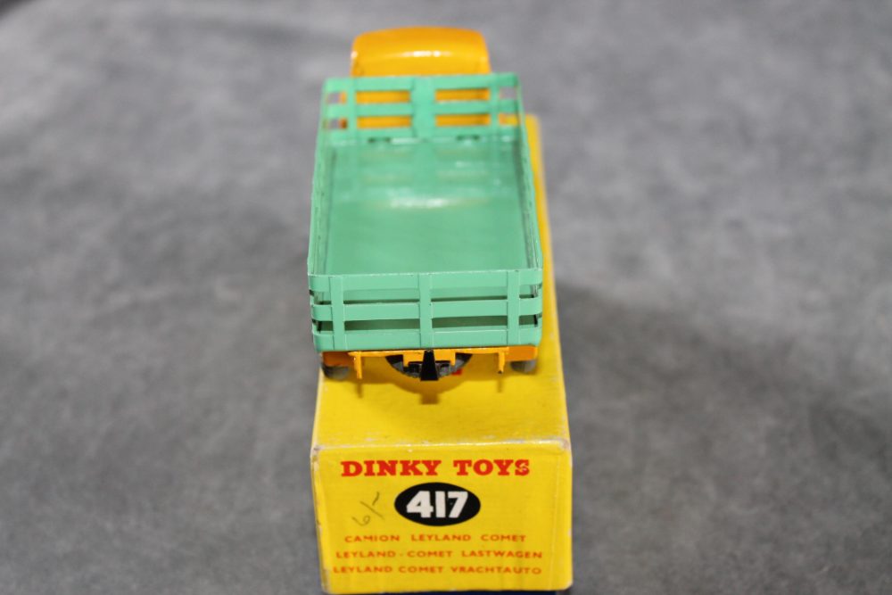 leyland stake lorry dinky toys 417 back