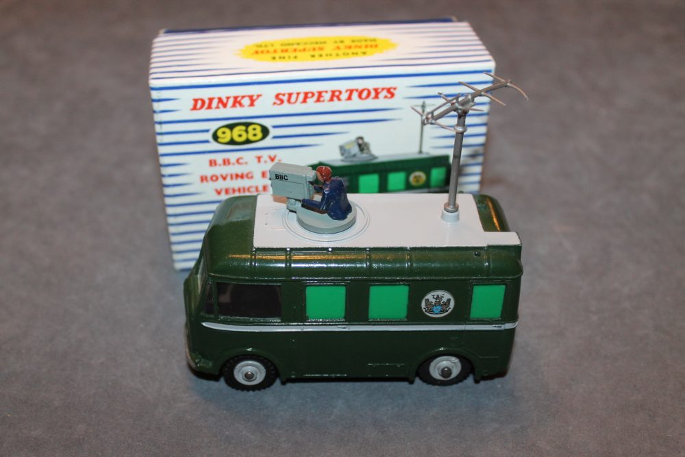 bbc tv roving eye vehicle dinky toys 968
