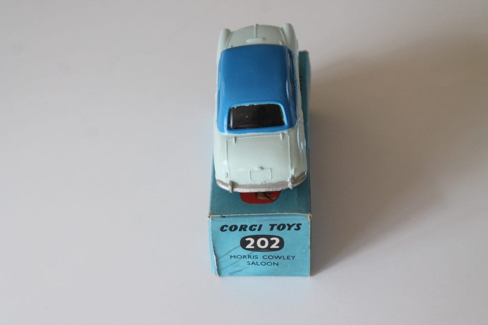 morris cowley corgi toys 202 back