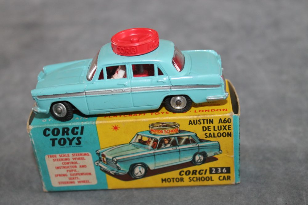 motor school driving car corgi toys 236