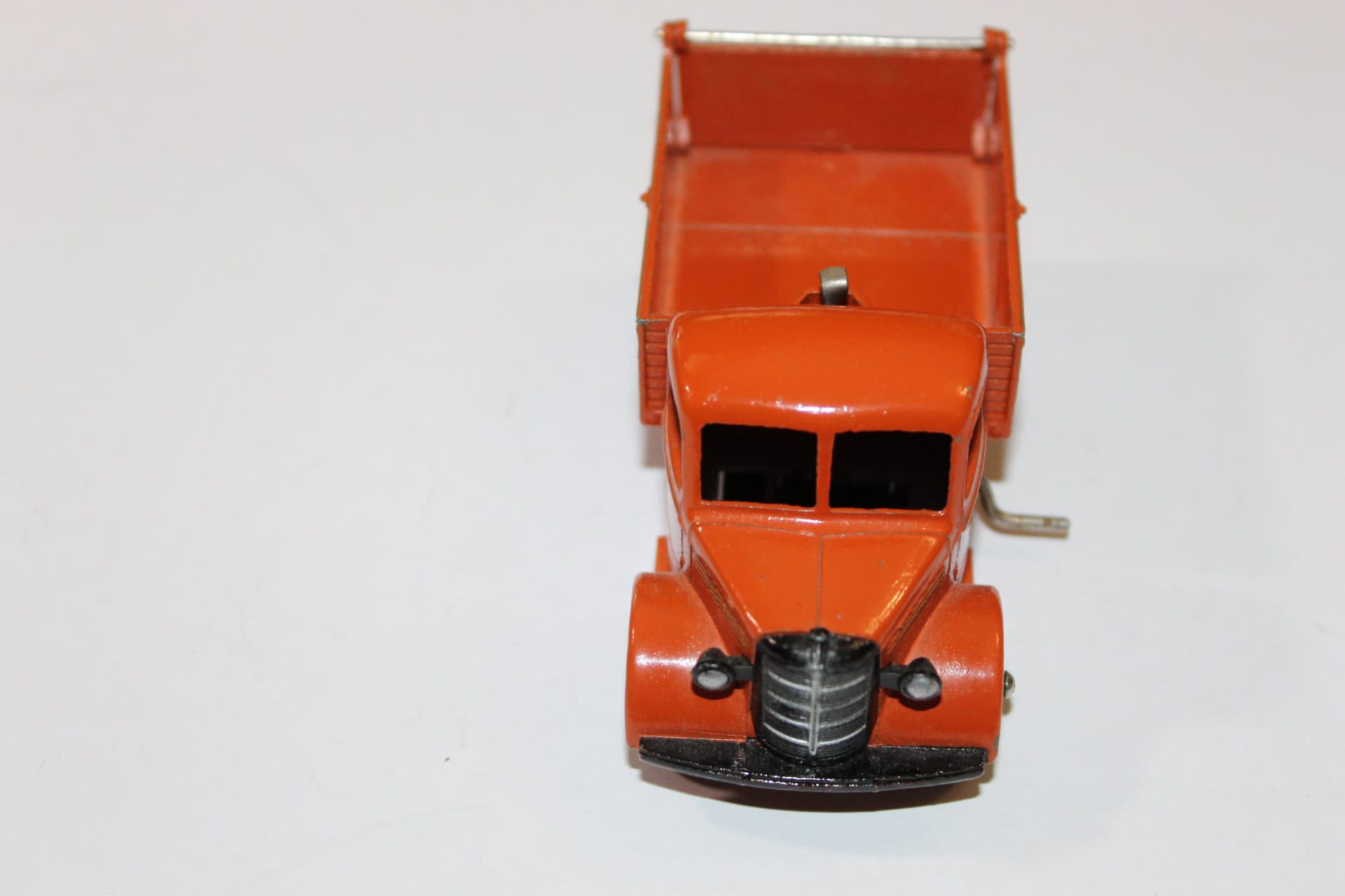 Vintage Dinky Toys Bedford Tipper truck for collectors.