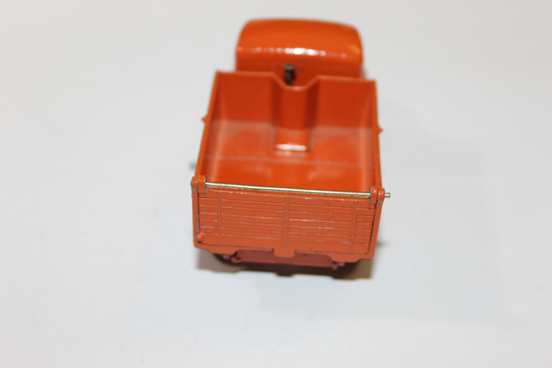 Vintage Dinky Toys Bedford Tipper model truck for collectors.