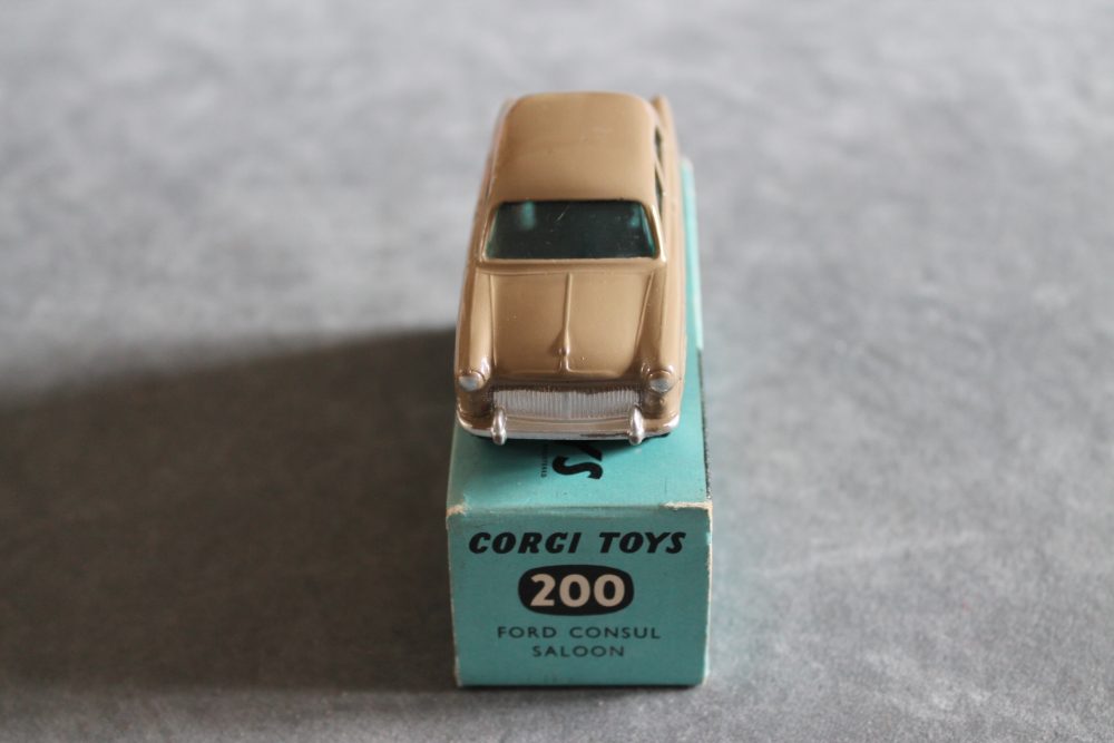 ford consul saloon corgi toys 200 front