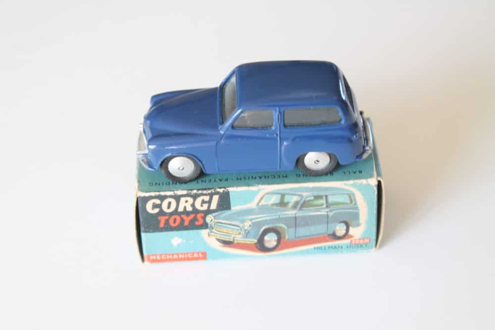 hillman husky dark blue corgi toys 206m