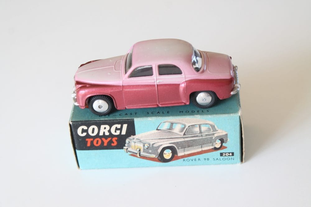 rover 90 saloon corgi toys 204