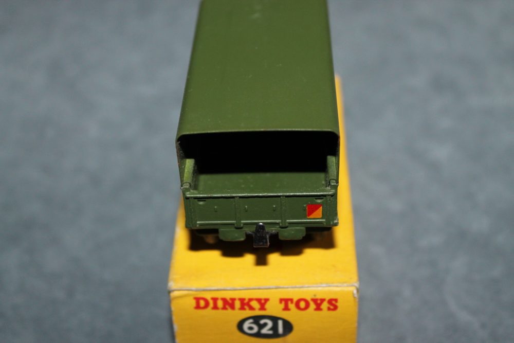 3 ton army wagon dinky toys 621 back