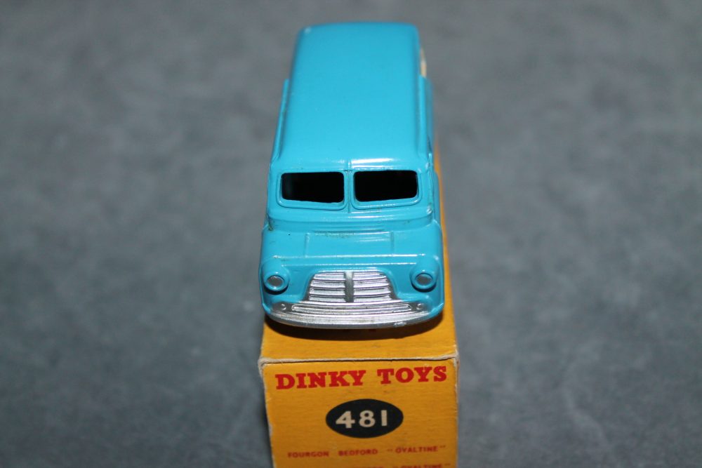 bedford ovaltine van dinky toys 481 front