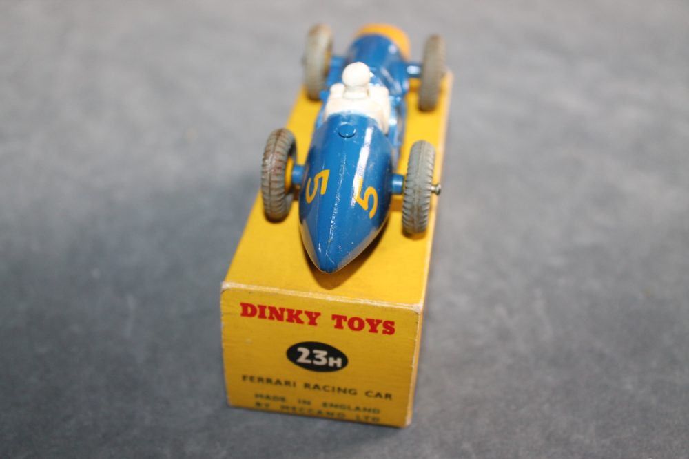 ferrari racing car dinky toys 23h back