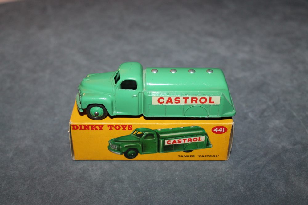 studebaker castrol petrol tanker dinky toys 441