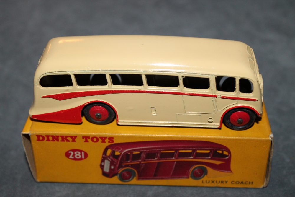 luxury coach dinky toys 281 side