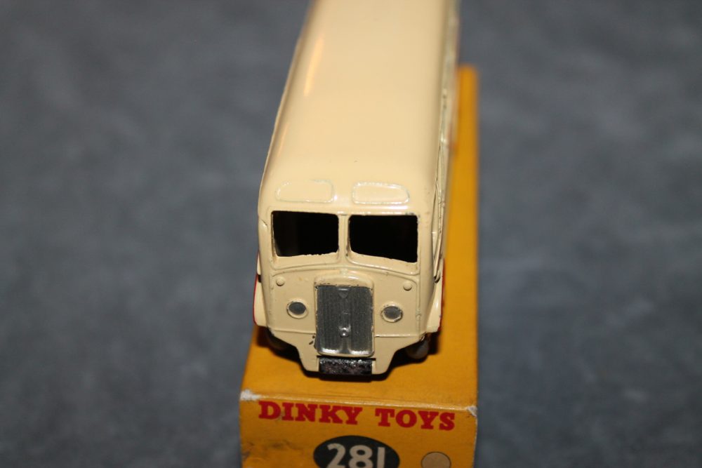 luxury coach dinky toys 281 front