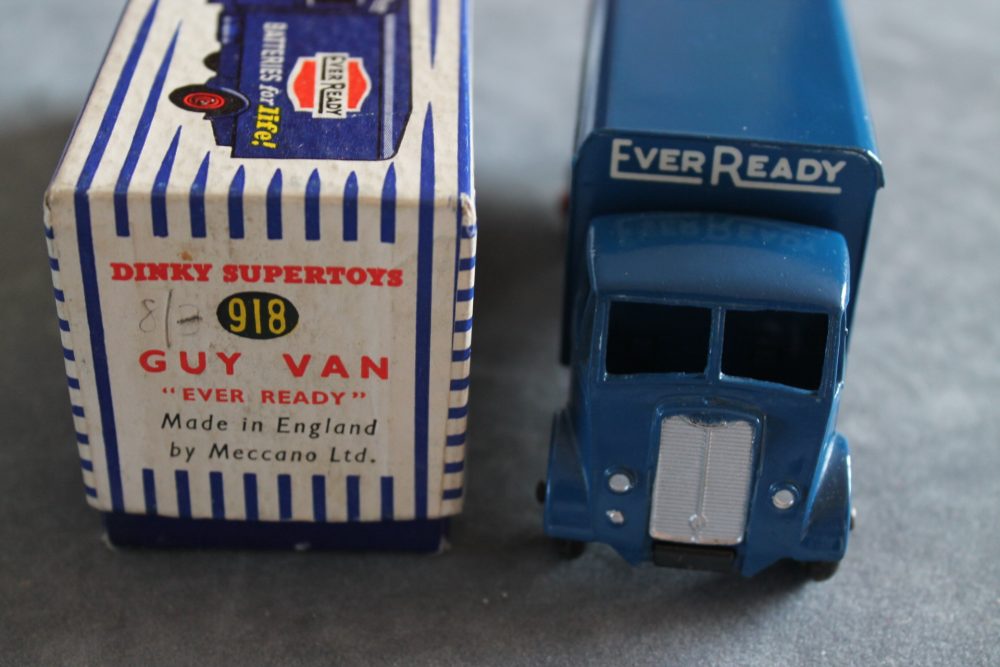 guy ever ready van dinky toys 918 front