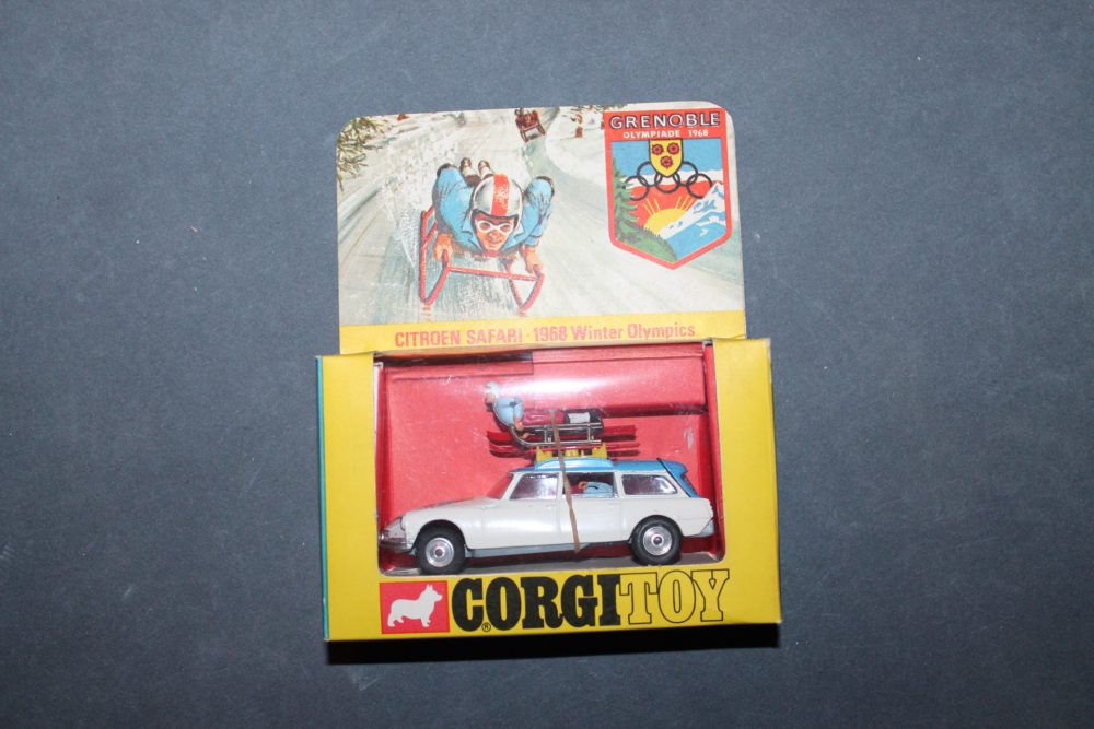 citroen safari winter olympics grenoble 1968 corgi toys 499