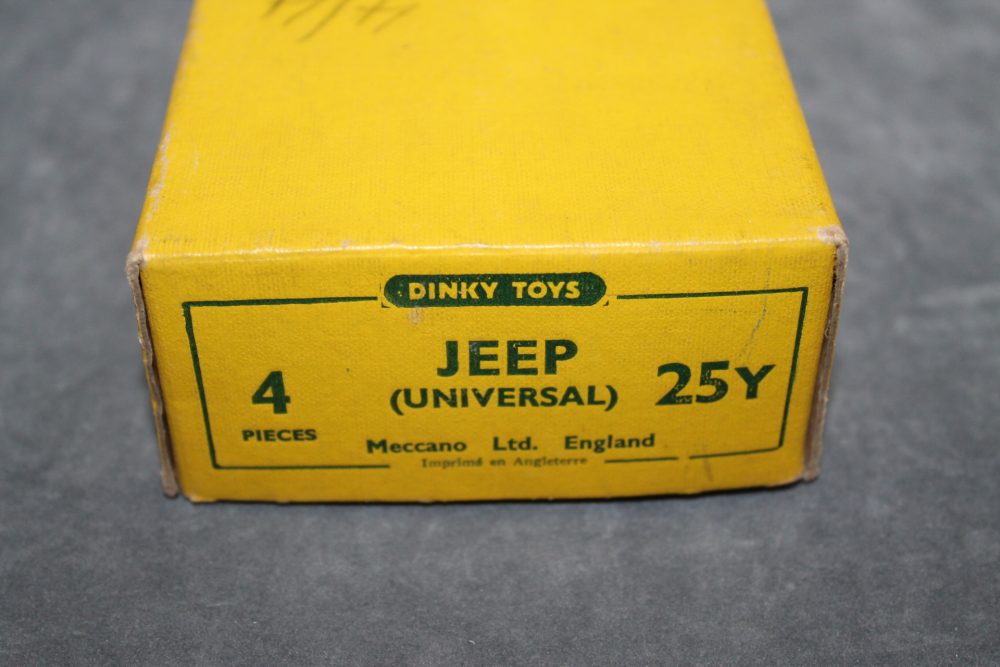 full trade box universal jeeps dinky toys 25y box