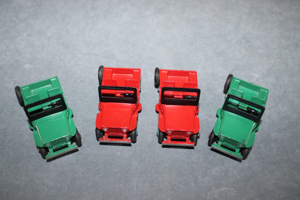 full trade box universal jeeps dinky toys 25y front