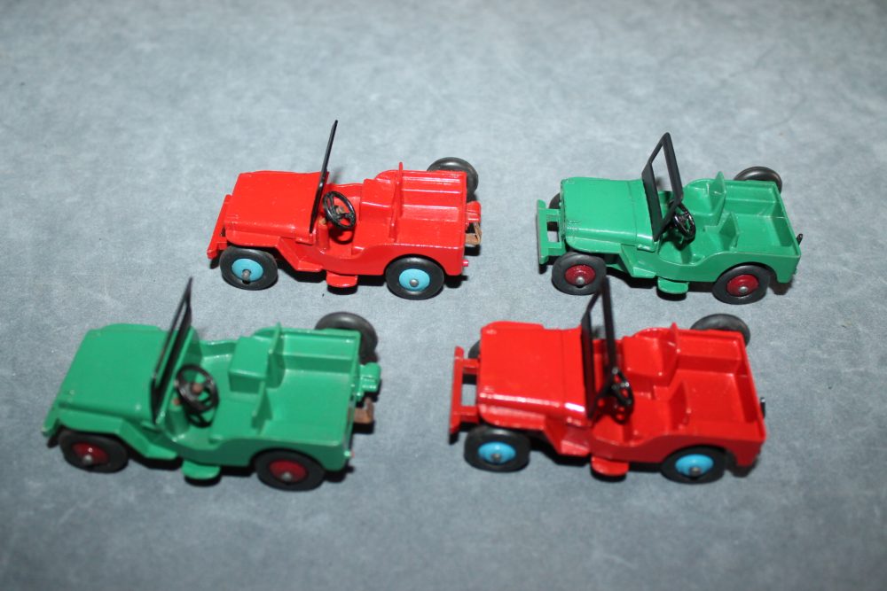 full trade box universal jeeps dinky toys 25y left side