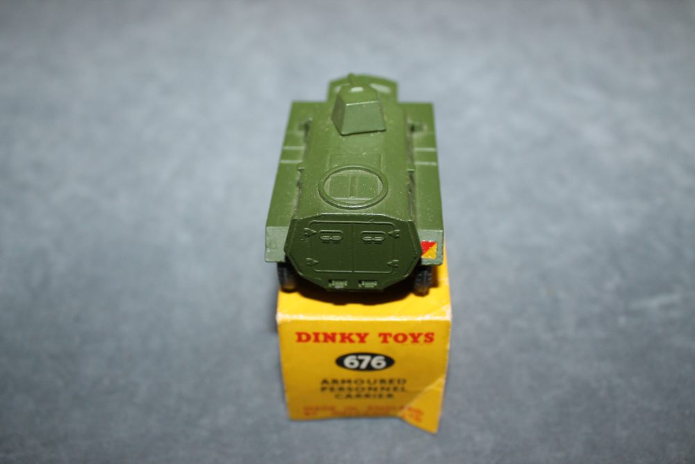 armoured personnel carrier dinky toys 676 back