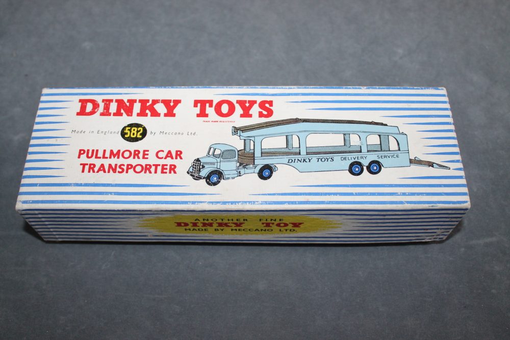 pullmore cat transporter scarce version dinky toys 582 box top