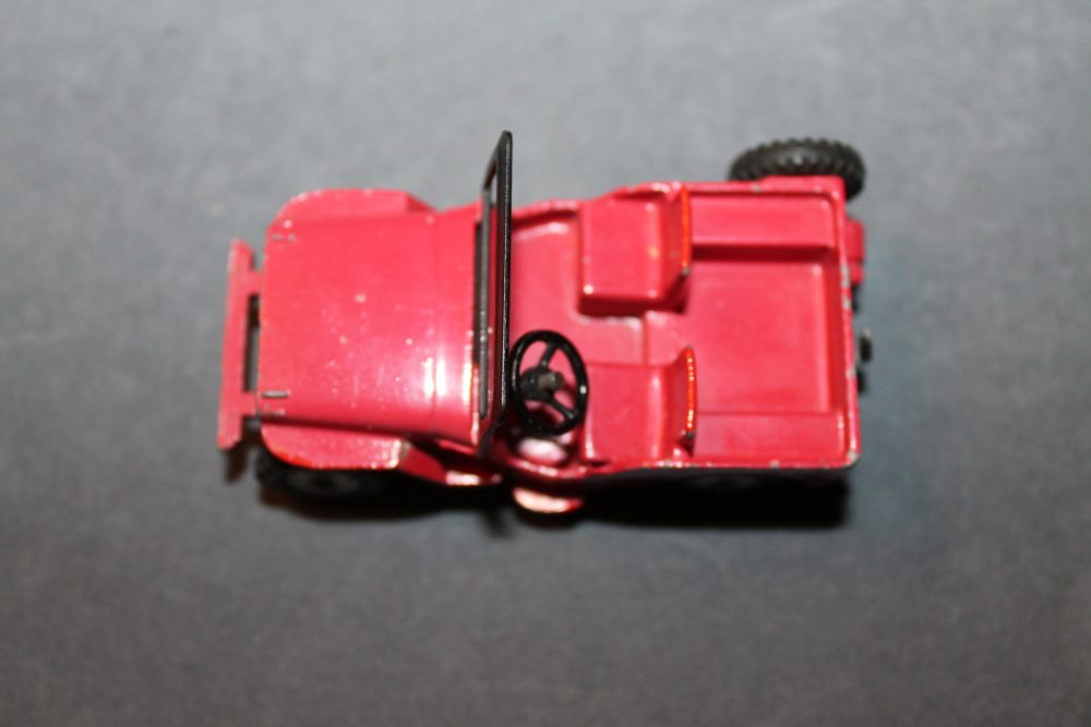 universal jeep rare variation dinky toys 405 top