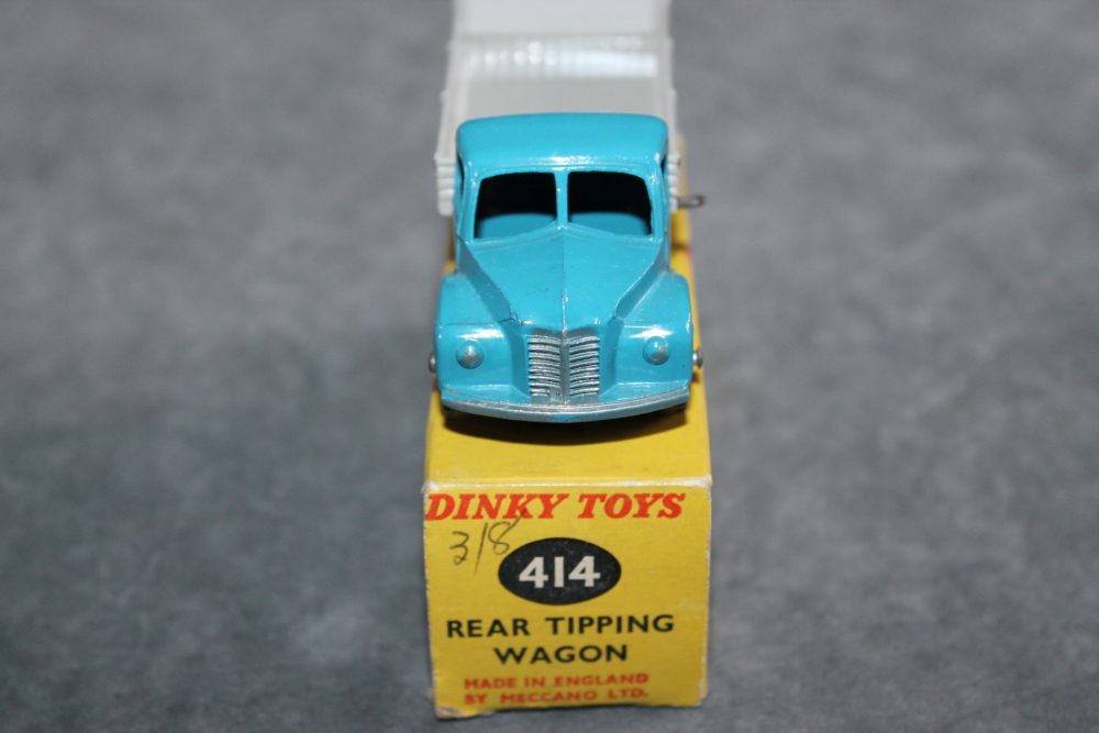 dodge tipper rare version dinky toys 414 front