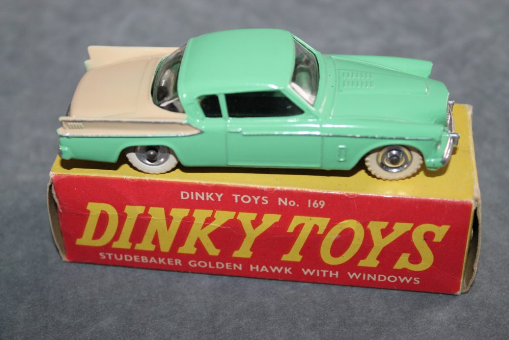 studebaker golden hawk dinky toys 169 side