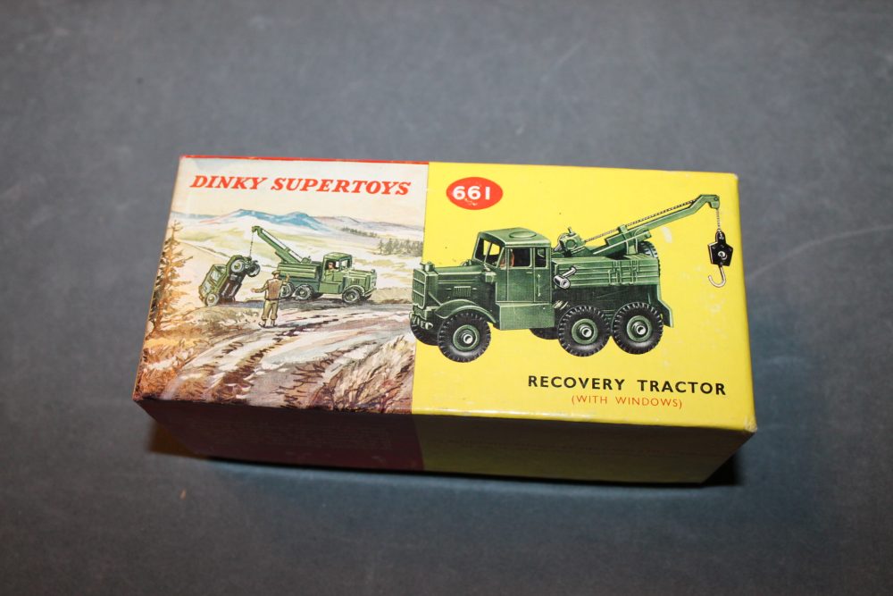 recovery tractor late issue dinky toys 661