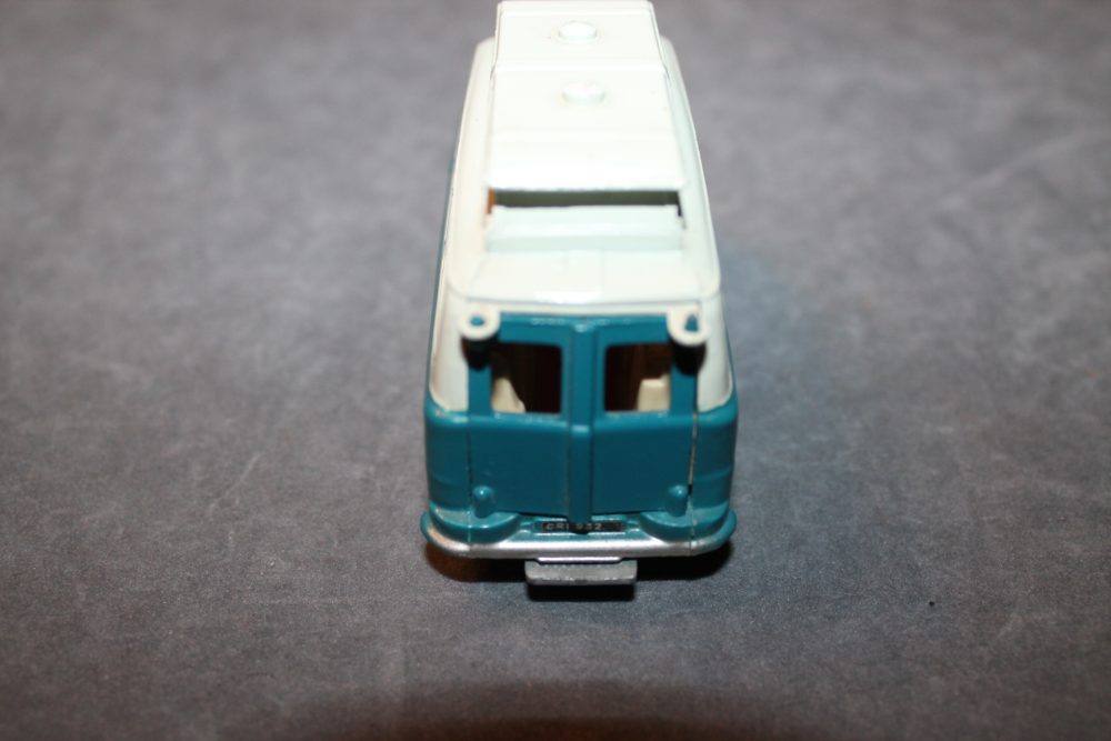 ford thames airbourne Caravan camper blue corgi toys 420 back