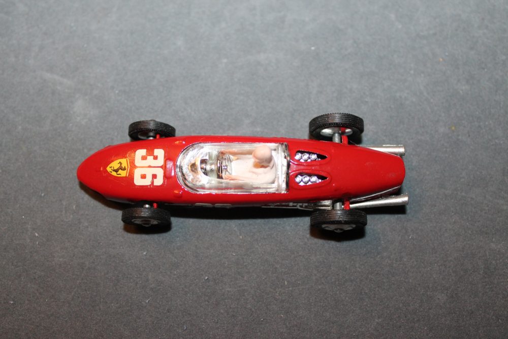 ferrari shark nose racing car corgi toys 154 export version top