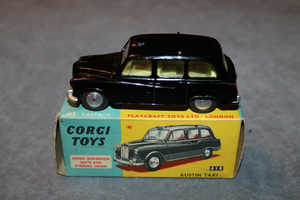 austin taxi corgi toys 418