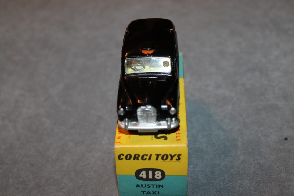 austin taxi corgi toys 418 front