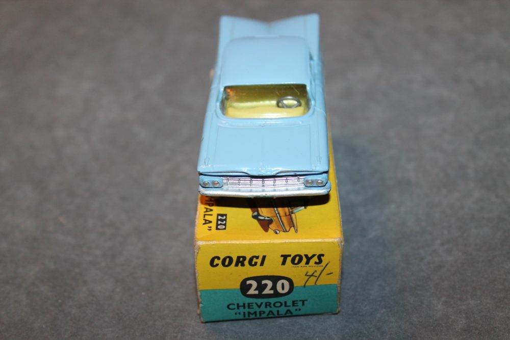 chevrolet impala corgi toys 220 front