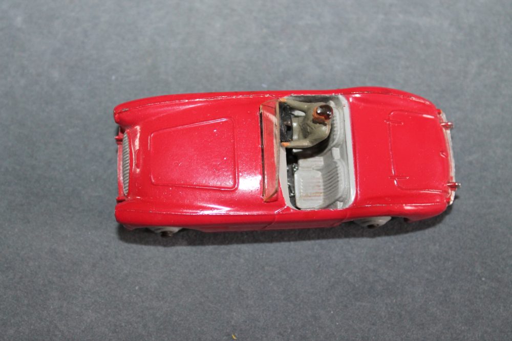 austin healey tourer red dinky toys 103 top