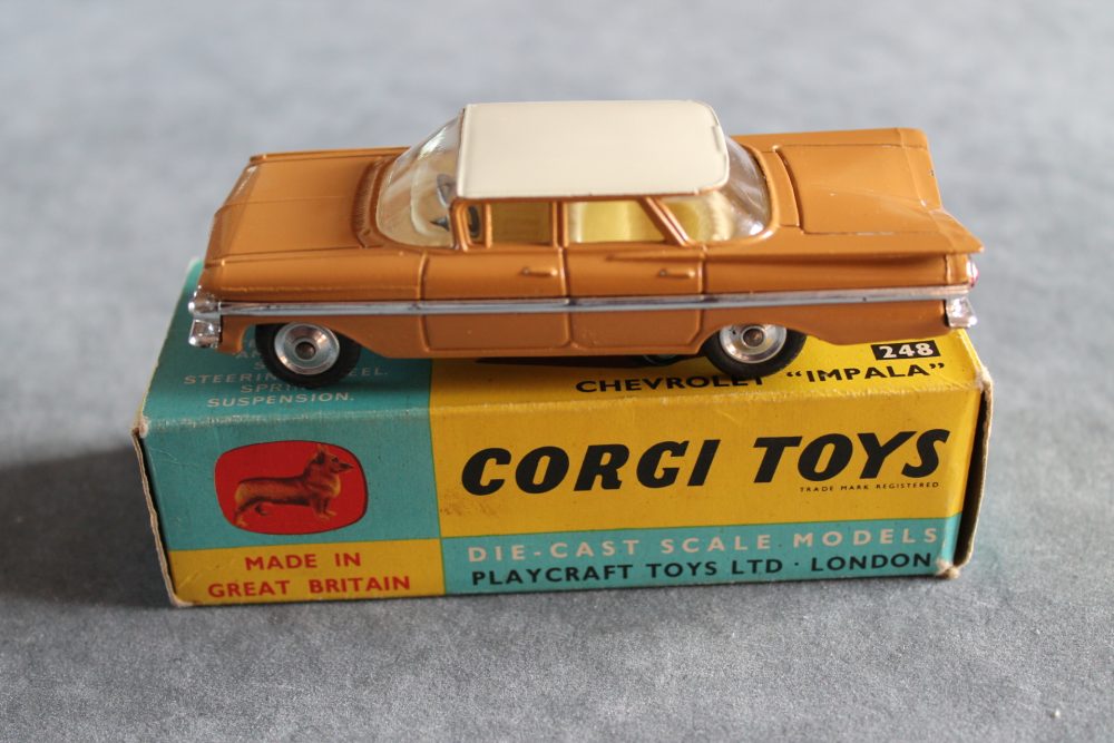 chevrolet impala corgi toys 248