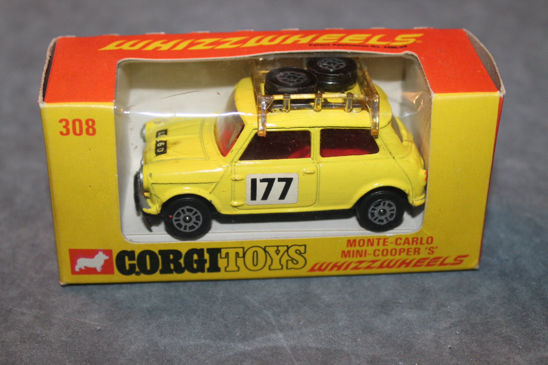 CORGI Whizzwheels 308 モンテカルロ ミニクーパー ミニカー