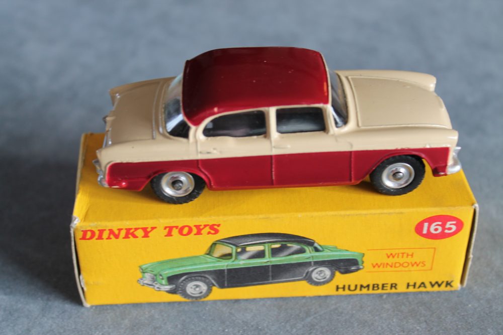 humber hawk dinky toys 165 side