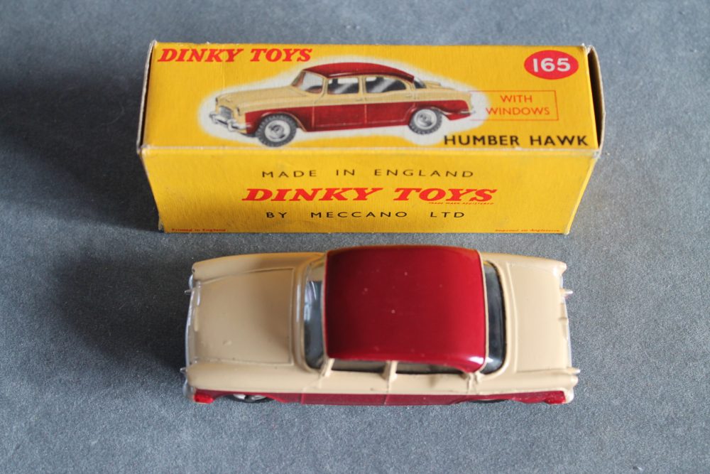 humber hawk dinky toys 165 top