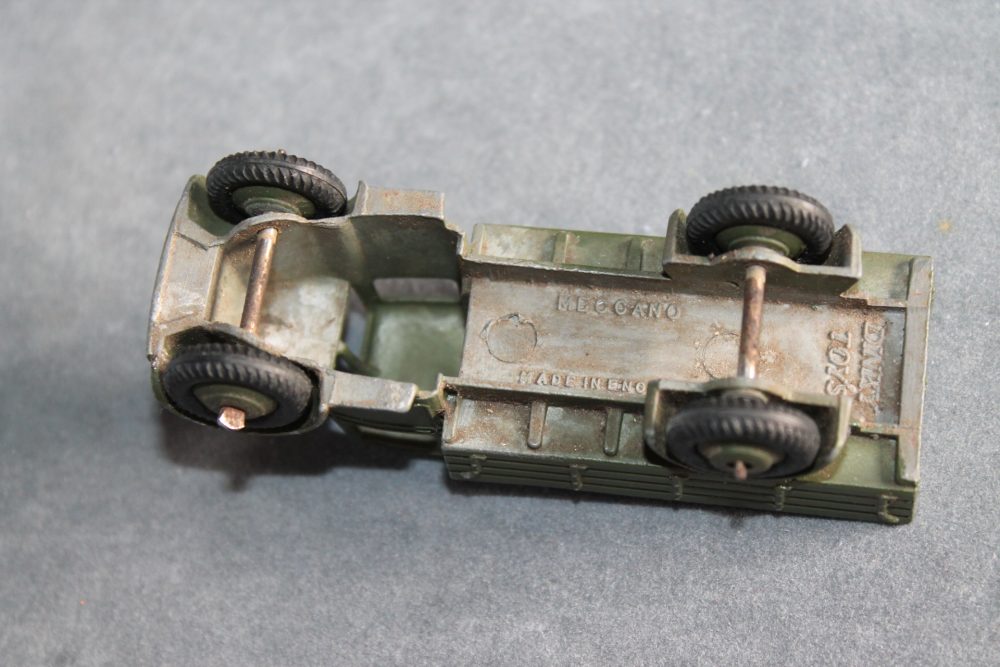 military motor truck for the south african defence dinky toys 22c base